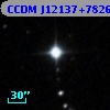 CCDM J12137+7826AB