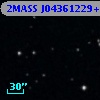 2MASS J04361229+2233079