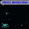 2MASS J04361450+2240300