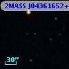 2MASS J04361652+2246169