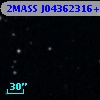 2MASS J04362316+2233225