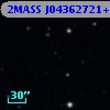 2MASS J04362721+2241362