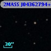 2MASS J04362794+2242075