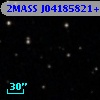 2MASS J04185821+2903273