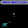 2MASS J04222139+2708130