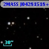 2MASS J04281518+2603176