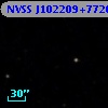NVSS J102209+772613