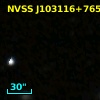 NVSS J103116+765218