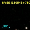 NVSS J110543+780500