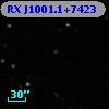 RX J1001.1+7423