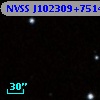 NVSS J102309+751404