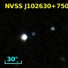 NVSS J102630+750517