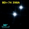 BD+74   398A