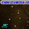 CXOU J214028.8+581754