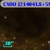 CXOU J214041.8+581612