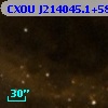 CXOU J214045.1+581559