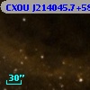 CXOU J214045.7+581549