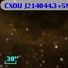 CXOU J214044.3+581513