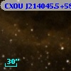 CXOU J214045.5+581511