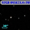 87GB 085623.4+705040