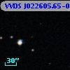 VVDS J022605.65-041221.7