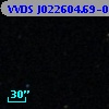 VVDS J022604.69-041748.0