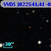 VVDS J022541.41-042157.0