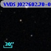 VVDS J022602.70-042635.3