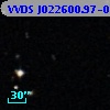VVDS J022600.97-042955.8