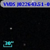 VVDS J022643.51-043205.3