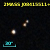 2MASS J08415511+7053252