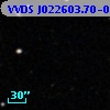 VVDS J022603.70-044317.2
