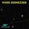 VVDS J022656.74-042140.6