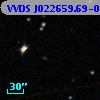 VVDS J022659.69-042105.0