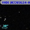 VVDS J022656.54-041955.0