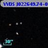 VVDS J022649.74-043402.6