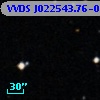 VVDS J022543.76-042238.0