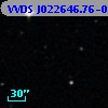 VVDS J022646.76-044106.0