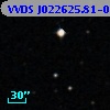 VVDS J022625.81-042257.2