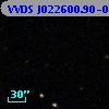VVDS J022600.90-044355.0