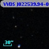 VVDS J022539.94-043632.8