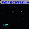 VVDS J022653.64-043121.9