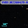 VVDS J022604.79-042336.1