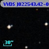 VVDS J022543.42-042257.6