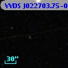 VVDS J022703.75-042233.0