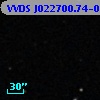 VVDS J022700.74-042401.6