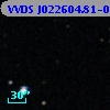 VVDS J022604.81-041141.9