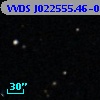 VVDS J022555.46-042128.3