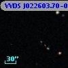VVDS J022603.70-042211.0
