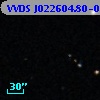VVDS J022604.80-042221.2